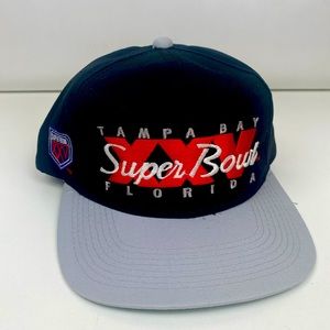 Vintage Tampa Bay Super Bowl 25 Snapback Hat